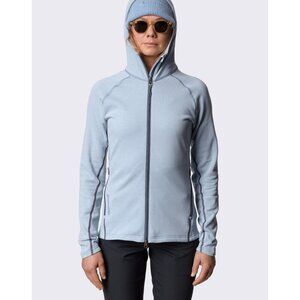 Houdini Sportswear W's Outright Houdi Zip Up Long Sleeve Hoodie Hood Jacket Coat